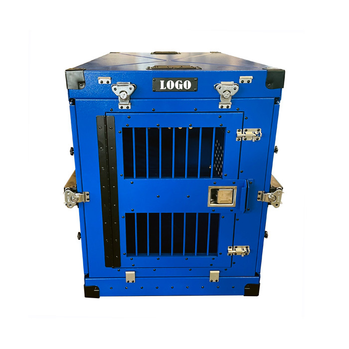 Alu K9 Aluminum Collapsible Dog Travel Crate XL Large for German Shepherd