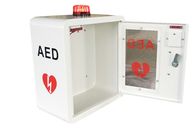 屋内のための曲げられた角AEDの除細動器壁に取り付けられた箱の高い安全