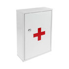 壁の台紙の救急処置項目キャビネットの鋼鉄薬ロック箱